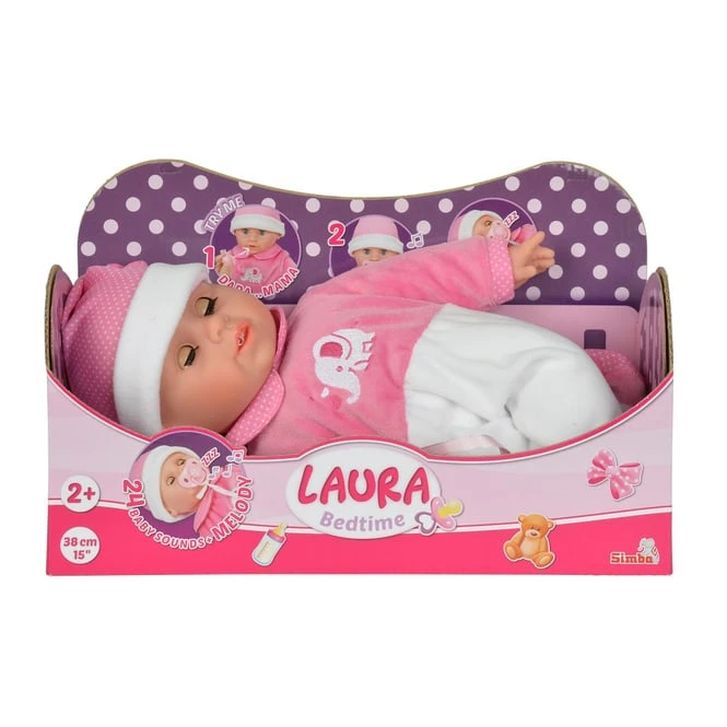 SIMBA TOYs Laura Schlafenszeit Puppe Mit Sound Von Simba 3 SIMBA TOYs Laura Schlafenszeit Puppe Mit Sound Von Simba – Bild 3