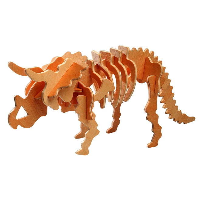 Besttoy - Holz-Modellbau - Dinosaurier - Triceratops 1 Besttoy - Holz-Modellbau - Dinosaurier - Triceratops