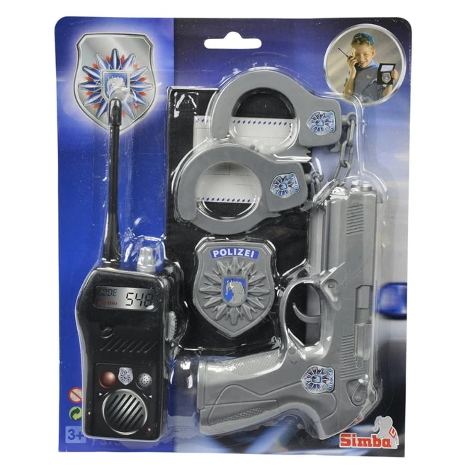 SIMBA TOYs Kostümset - Polizei - Für Kinder - 5-teilig - Von Simba 2 SIMBA TOYs Kostümset - Polizei - Für Kinder - 5-teilig - Von Simba – Bild 2