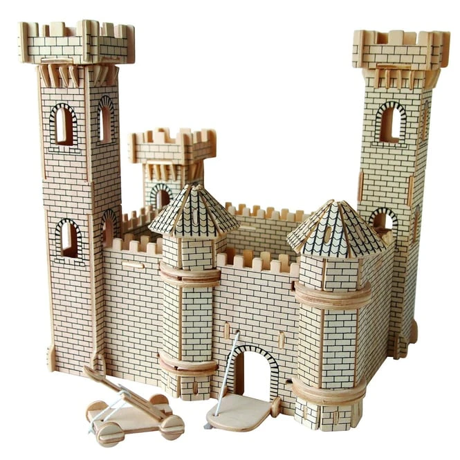 Besttoy - Holz-Modellbau - Ritterburg 1 Besttoy - Holz-Modellbau - Ritterburg