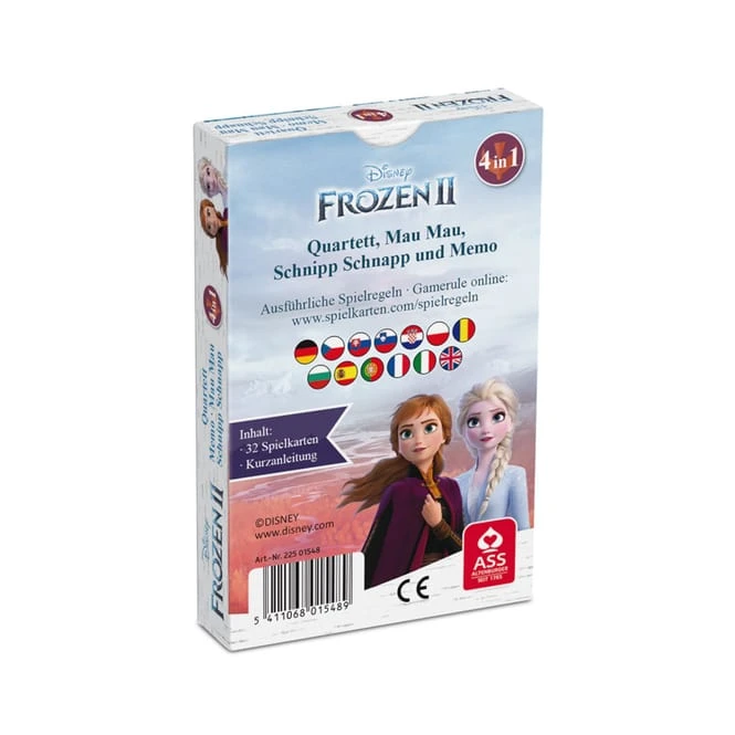 Die Eiskönigin 2 - Kartenspiel 4-in-1 1 Die Eiskönigin 2 - Kartenspiel 4-in-1