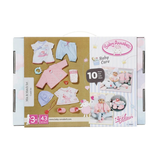 Zapf Creation Baby Annabell - Kombi Set - 10teilig 2 Zapf Creation Baby Annabell - Kombi Set - 10teilig – Bild 2