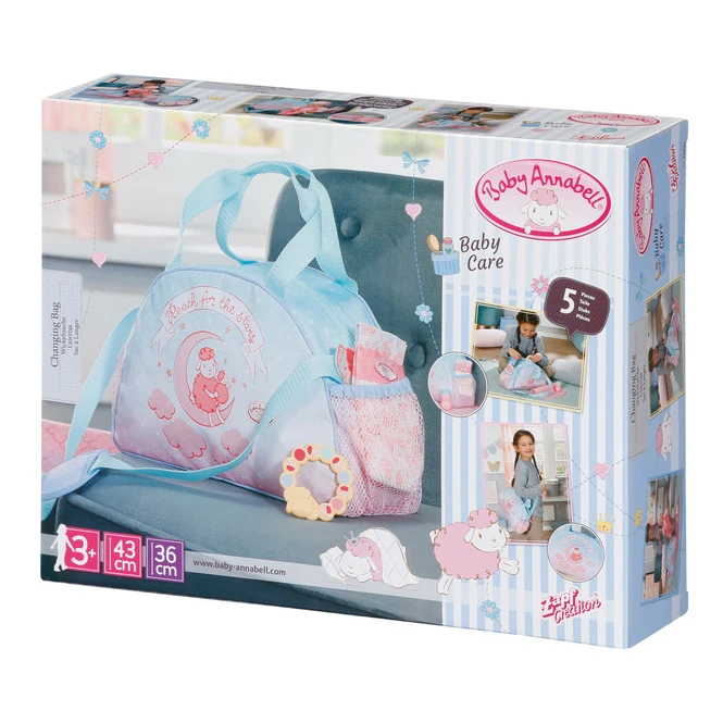 Zapf Creation Baby Annabell - Wickeltasche - Hellblau 4 Zapf Creation Baby Annabell - Wickeltasche - Hellblau – Bild 4