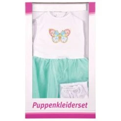 Besttoy - Puppenkleidung Für Josy - Schmetterling 5 Besttoy - Puppenkleidung Für Josy - Schmetterling -Kinderspielzeug Verkauf 223065 4016096396442 besttoy laufpuppe kleidung schmetterling mint 03