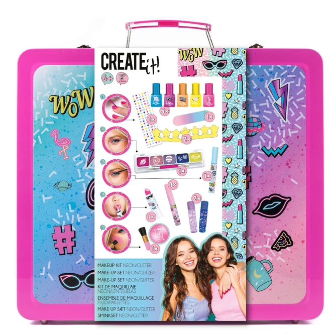 Create It! - Make Up Set - Schminkkoffer - Neon & Galaxy 3 Create It! - Make Up Set - Schminkkoffer - Neon & Galaxy – Bild 3
