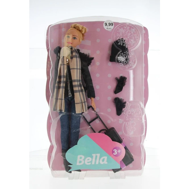 Besttoy - Modepuppe Bella Im Winter-Reise-Outfit 1 Besttoy - Modepuppe Bella Im Winter-Reise-Outfit