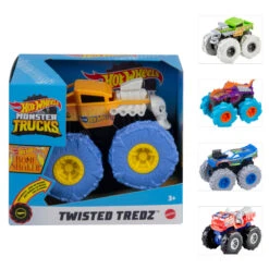 MATTEL Hot Wheels Monster Trucks - Twisted Tredz - 1 Stück 9 MATTEL Hot Wheels Monster Trucks - Twisted Tredz - 1 Stück -Kinderspielzeug Verkauf 226532 titel