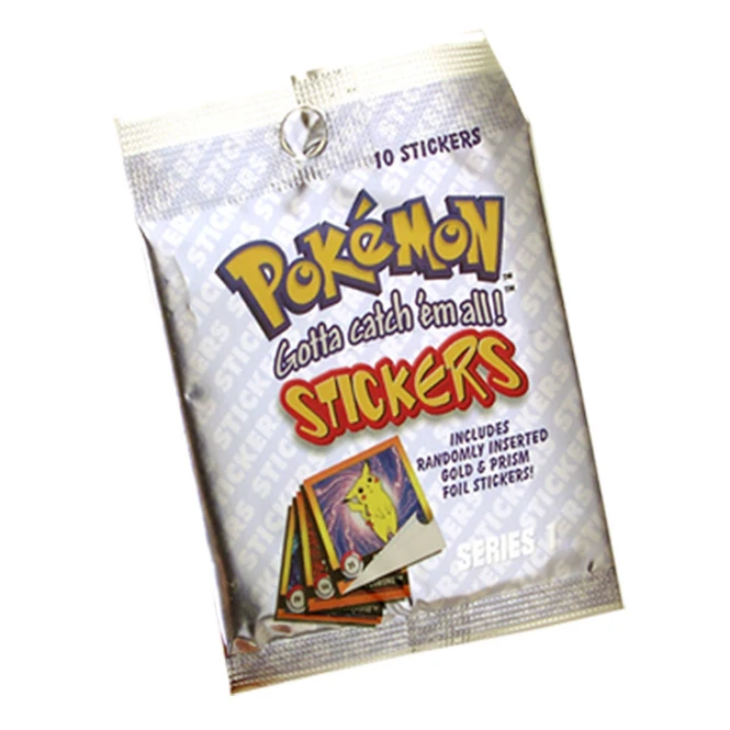 Pokemon Artbox - Sammel-Sticker - 1 Beutel 1 Pokemon Artbox - Sammel-Sticker - 1 Beutel