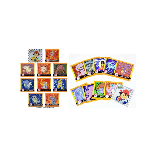 Pokemon Artbox - Sammel-Sticker - 1 Beutel 2 Pokemon Artbox - Sammel-Sticker - 1 Beutel – Bild 2