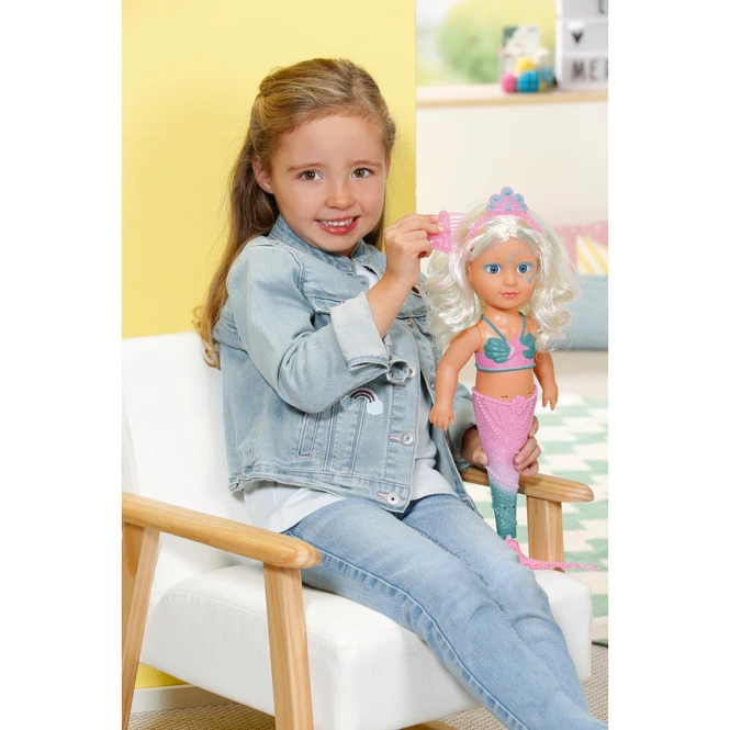 Zapf Creation BABY Born - Little Sister - Meerjungfrau - 46 Cm 2 Zapf Creation BABY Born - Little Sister - Meerjungfrau - 46 Cm – Bild 2