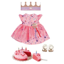 Zapf Creation BABY Born - Deluxe Happy Birthday Set - 43 Cm -Kinderspielzeug Verkauf 227156 4001167830789 zapf babyborn deluxeset happybirthday 01