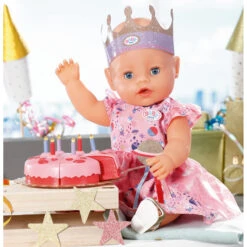 Zapf Creation BABY Born - Deluxe Happy Birthday Set - 43 Cm -Kinderspielzeug Verkauf 227156 4001167830789 zapf babyborn deluxeset happybirthday 03