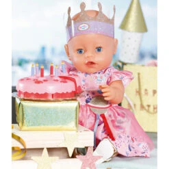 Zapf Creation BABY Born - Deluxe Happy Birthday Set - 43 Cm -Kinderspielzeug Verkauf 227156 4001167830789 zapf babyborn deluxeset happybirthday 05