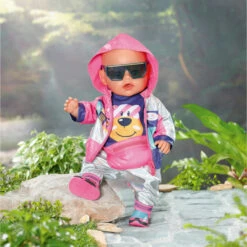 Zapf Creation BABY Born - Deluxe Fahrrad Set - 43 Cm -Kinderspielzeug Verkauf 227170 4001167830031 zapf babyborn fahrradset 04