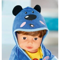 Zapf Creation BABY Born - Bath Deluxe Bademantel - 43 Cm -Kinderspielzeug Verkauf 227191 4001167830499 zapf babyborn bademantel blau 04