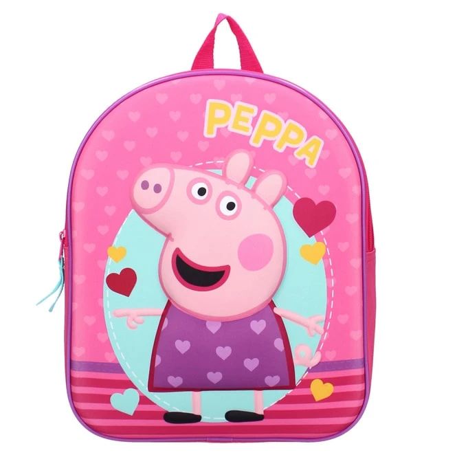 Peppa Wutz - 3D-Kinderrucksack - Pink 1 Peppa Wutz - 3D-Kinderrucksack - Pink