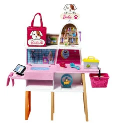 MATTEL Barbie - Haustier Salon - Spielset Mit Puppe 8 MATTEL Barbie - Haustier Salon - Spielset Mit Puppe -Kinderspielzeug Verkauf 227818 887961904093 barbie tierbedarf store 01