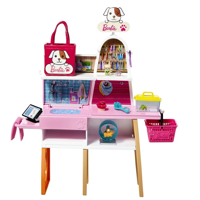 MATTEL Barbie - Haustier Salon - Spielset Mit Puppe 3 MATTEL Barbie - Haustier Salon - Spielset Mit Puppe – Bild 3