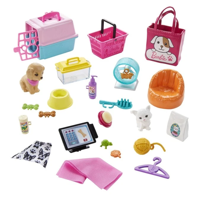 MATTEL Barbie - Haustier Salon - Spielset Mit Puppe 2 MATTEL Barbie - Haustier Salon - Spielset Mit Puppe – Bild 2