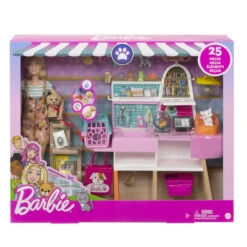 MATTEL Barbie - Haustier Salon - Spielset Mit Puppe