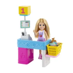 MATTEL Barbie - Chelsea Kann Alles Sein - Supermarkt - Spielset Mit Puppe 7 MATTEL Barbie - Chelsea Kann Alles Sein - Supermarkt - Spielset Mit Puppe -Kinderspielzeug Verkauf 227828 887961918779 barbie chelsea supermarkt 04