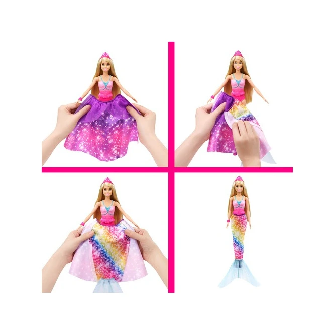 MATTEL Barbie Dreamtopia 2-in-1 Prinzessin & Meerjungfrau Puppe 6 MATTEL Barbie Dreamtopia 2-in-1 Prinzessin & Meerjungfrau Puppe – Bild 6