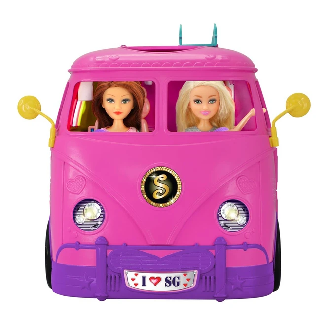 Zuru Sparkle Girlz - Puppen Spielset - Retro Camper 6 Zuru Sparkle Girlz - Puppen Spielset - Retro Camper – Bild 6