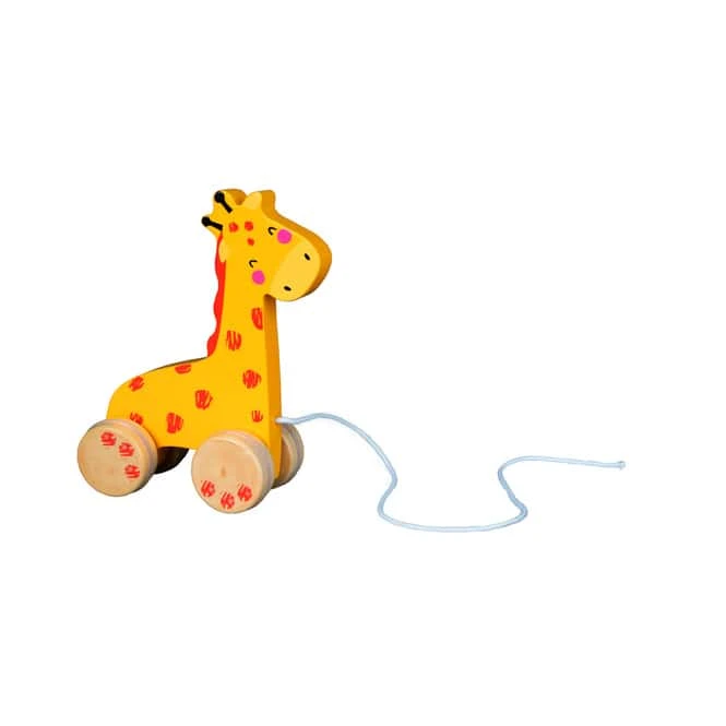 Besttoy - Nachziehtier - Giraffe - Gelb 1 Besttoy - Nachziehtier - Giraffe - Gelb
