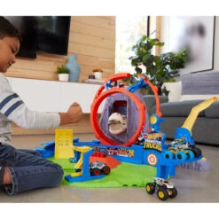 MATTEL Hot Wheels Monster Trucks - Spielset - T-Rex Vulkanarena 12 MATTEL Hot Wheels Monster Trucks - Spielset - T-Rex Vulkanarena -Kinderspielzeug Verkauf 231491 887961974782 mattel hw arena 01