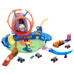 MATTEL Hot Wheels Monster Trucks - Spielset - T-Rex Vulkanarena 11 MATTEL Hot Wheels Monster Trucks - Spielset - T-Rex Vulkanarena -Kinderspielzeug Verkauf 231491 887961974782 mattel hw arena 06