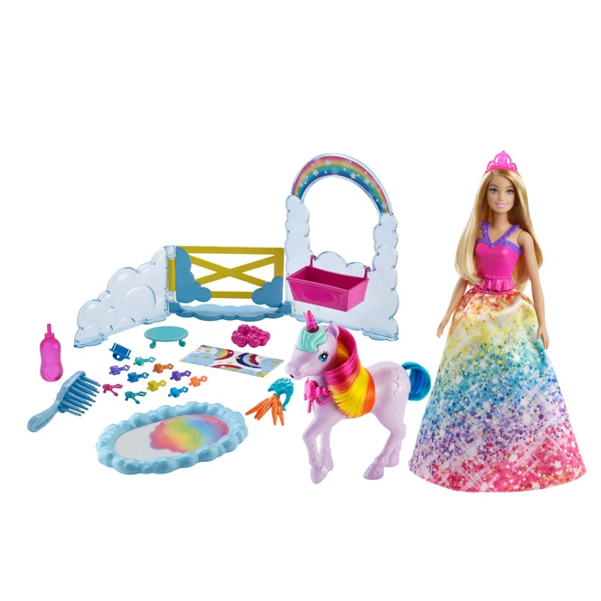 MATTEL Barbie - Dreamtopia - Prinzessin Mit Einhorn 3 MATTEL Barbie - Dreamtopia - Prinzessin Mit Einhorn – Bild 3