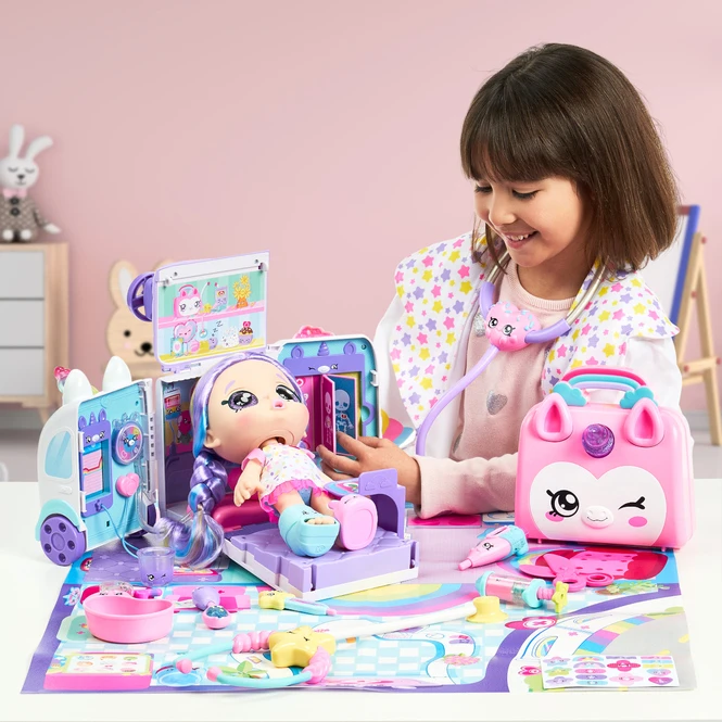 Kindi Kids - Elektronische Puppe - Shiver & Shake Rainbow Kate 3 Kindi Kids - Elektronische Puppe - Shiver & Shake Rainbow Kate – Bild 3