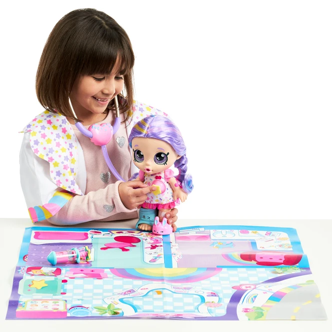 Kindi Kids - Elektronische Puppe - Shiver & Shake Rainbow Kate 2 Kindi Kids - Elektronische Puppe - Shiver & Shake Rainbow Kate – Bild 2