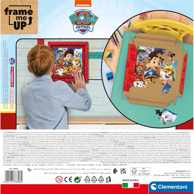 Clementoni Puzzle - Paw Patrol - Frame Me Up 3 Clementoni Puzzle - Paw Patrol - Frame Me Up – Bild 3