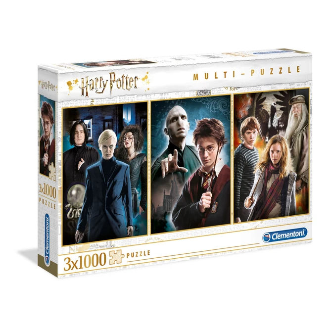Clementoni Multi-Puzzle - Harry Potter - 3 X 1000 Teile 3 Clementoni Multi-Puzzle - Harry Potter - 3 X 1000 Teile – Bild 3