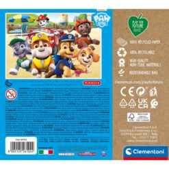 Clementoni Paw Patrol - Play For Future - Kinderpuzzle - 60 Teile 7 Clementoni Paw Patrol - Play For Future - Kinderpuzzle - 60 Teile -Kinderspielzeug Verkauf 232735 8005125261024 puzzle paw patrol 03