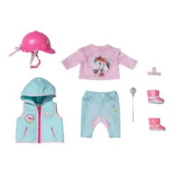 Zapf Creation BABY Born - Deluxe Reiter Outfit - 43 Cm -Kinderspielzeug Verkauf 232759 4001167831175 bb reiteroutfit zapf