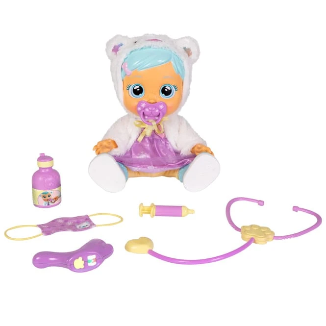 IMC TOYS Cry Babies - Babypuppe - Dressy Kristal Wird Gesund 1 IMC TOYS Cry Babies - Babypuppe - Dressy Kristal Wird Gesund