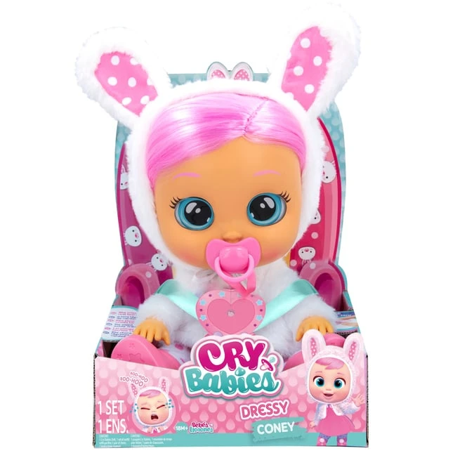 IMC TOYS Cry Babies - Babypuppe - Dressy Coney 1 IMC TOYS Cry Babies - Babypuppe - Dressy Coney