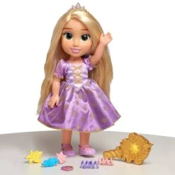 JAKKS PACIFIC Disney Rapunzel - Haarglanz Puppe - 35 Cm