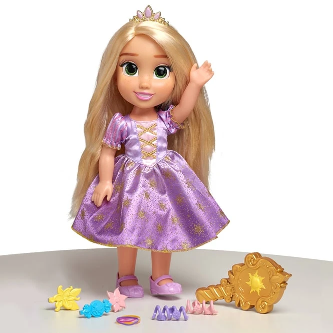 JAKKS PACIFIC Disney Rapunzel - Haarglanz Puppe - 35 Cm 1 JAKKS PACIFIC Disney Rapunzel - Haarglanz Puppe - 35 Cm