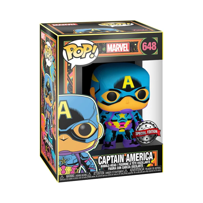 Funko POP! - Marvel Sammelfigur - Captain America 2 Funko POP! - Marvel Sammelfigur - Captain America – Bild 2