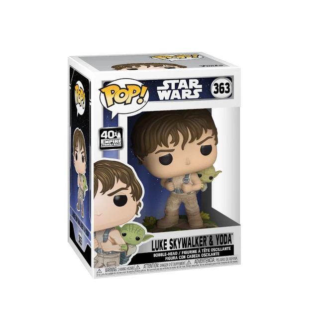 Funko POP! - Star Wars Sammelfigur - Training Luke & Yoda 2 Funko POP! - Star Wars Sammelfigur - Training Luke & Yoda – Bild 2