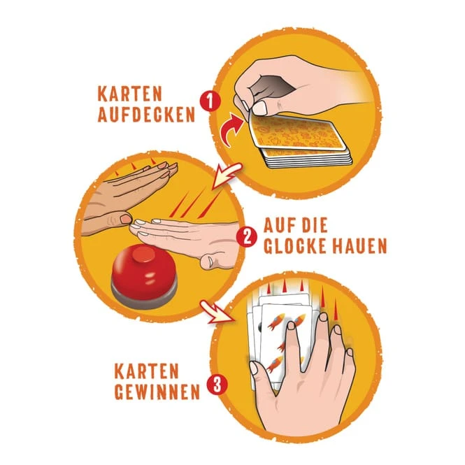 Halli Galli - Woozle Goozle - Kartenspiel 2 Halli Galli - Woozle Goozle - Kartenspiel – Bild 2