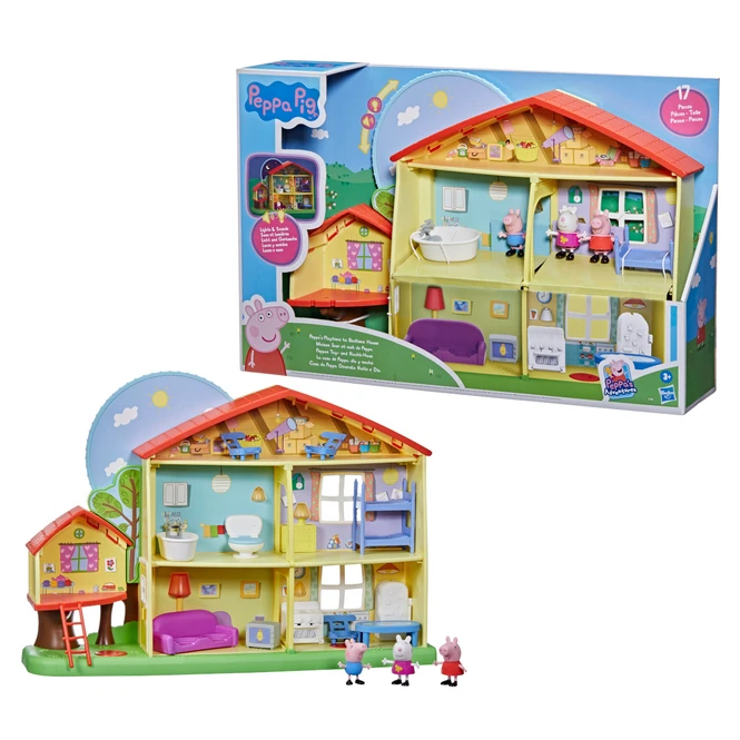 Hasbro Peppa Wutz - Tag-und-Nacht-Haus 6 Hasbro Peppa Wutz - Tag-und-Nacht-Haus – Bild 6