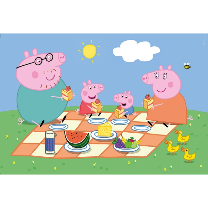 Clementoni Peppa Wutz - Maxi Puzzle - 24 Teile 1 Clementoni Peppa Wutz - Maxi Puzzle - 24 Teile