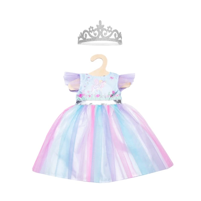 Puppenkleid - Fee Und Einhorn - Größe 35 - 45 Cm 3 Puppenkleid - Fee Und Einhorn - Größe 35 - 45 Cm – Bild 3