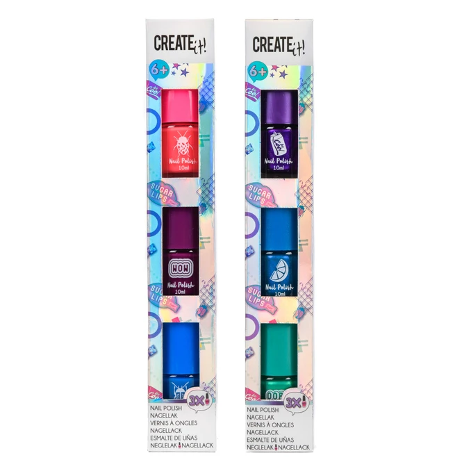 Create It! - Nagellack 3er Set - 1 Stück 1 Create It! - Nagellack 3er Set - 1 Stück