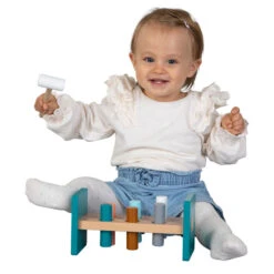 Besttoy - Klopfbank Aus Holz 9 Besttoy - Klopfbank Aus Holz -Kinderspielzeug Verkauf 235211 4016096427986 besttoy klopfbank 23