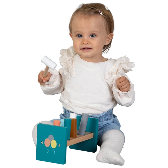 Besttoy - Klopfbank Aus Holz 2 Besttoy - Klopfbank Aus Holz – Bild 2